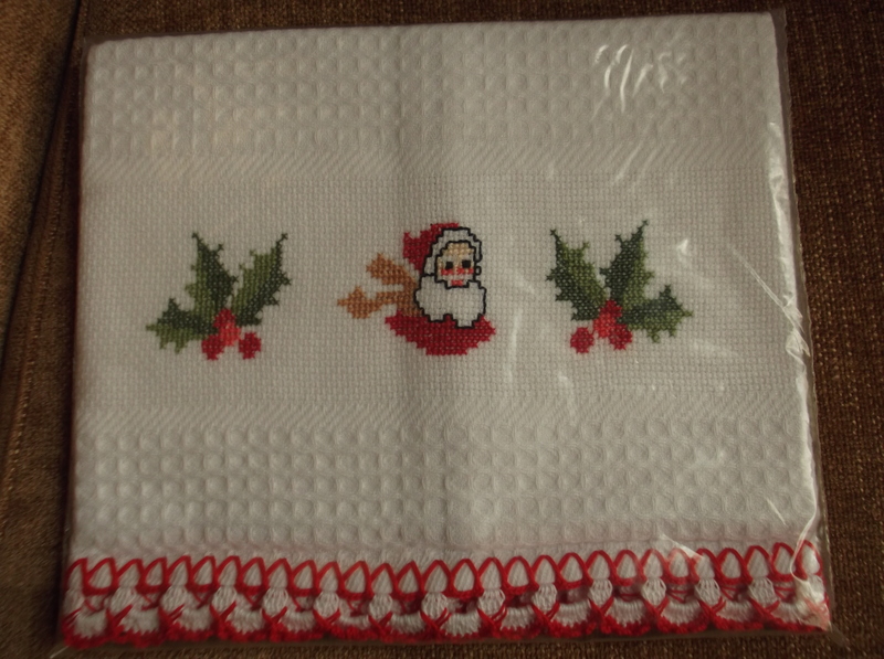 Panos de loiça com motivos de Natal (3)