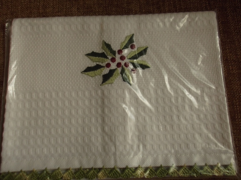 Panos de loiça com motivos de Natal (5)